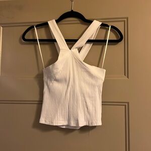 Cute halter-ish Zara crop top!